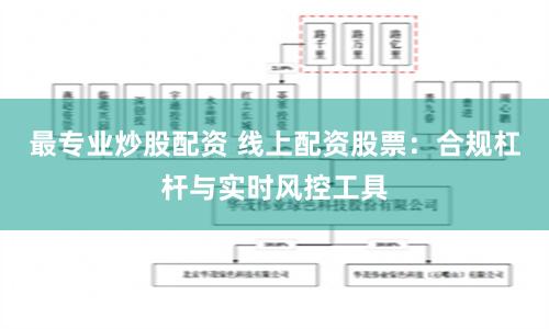 最专业炒股配资 线上配资股票:合规杠杆与实时风控工具